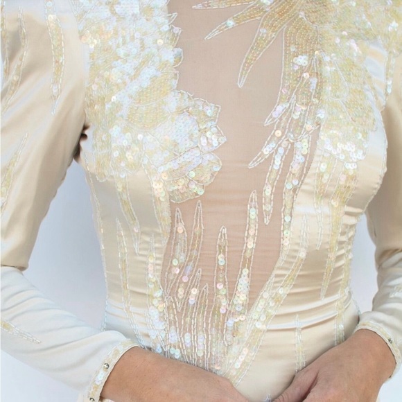 Vintage Lillie Rubin Wedding Gown - Picture 2 of 10